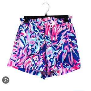 Simply Southern Pink and Blue Shorts - Size Large